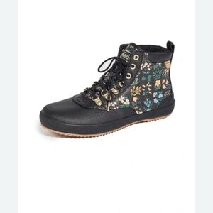 Keds X rifle paper company scout boots size 9W floral canvas  booties